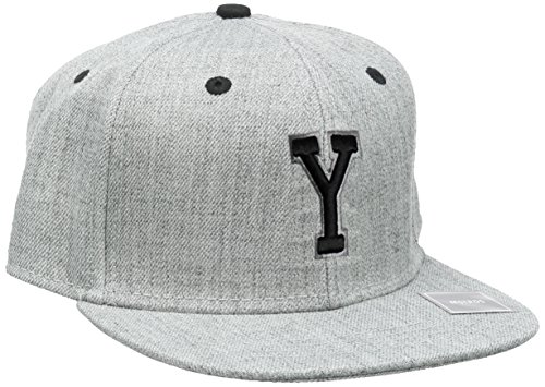 MSTRDS Chłopięca czapka Letter Snapback A Kids, Y Heather Grey, L