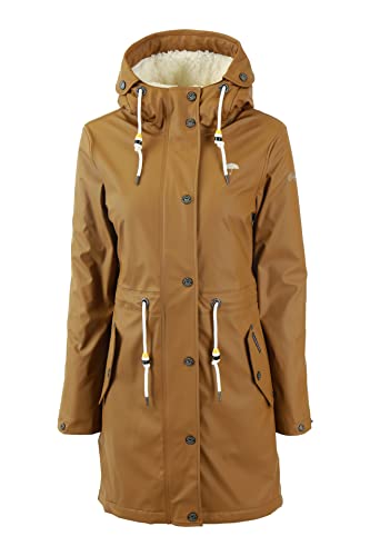 Schmuddelwedda Płaszcz przeciwdeszczowy damski 34323144, ciemny piasek., XS