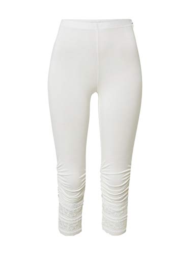 Cream Damskie legginsy Agnes 3/4, biały (Chalk 60034), XS