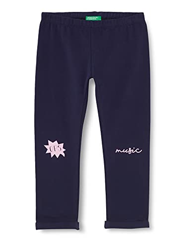 United Colors of Benetton Legginsy chłopięce, Niebieski 252, 3 miesi?cy
