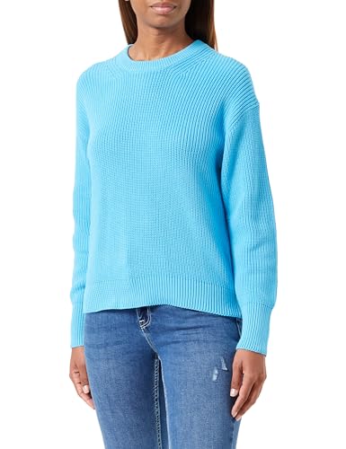 Bestseller A/S Damski sweter JXMILA Twist Crew Neck Knit NOOS, Aquarius, XL, Aquarius, XL