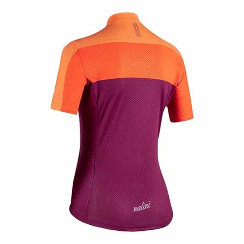 Nalini 03010501100C000.10 Bas Lady Country J Damska Koszulka Bordowy/Pomarańczowy XXL, Bordowy/Pomarańczowy, XXL