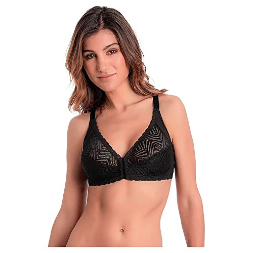 Playtex Biustonosz - Idealny biustonosz bez fiszbiny Postawa i elegancja kobiety, czarny, 90E