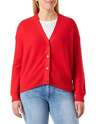 BOSS Kardigan damski C_Faduana Knitted_Cardigan, Open Red640, M, Open Red640, M