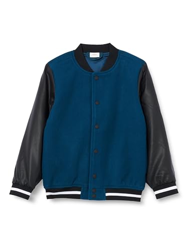 s.Oliver Sales GmbH & Co. KG / s.Oliver Chłopięca bluza z nadrukiem na plecach, niebieski, 134