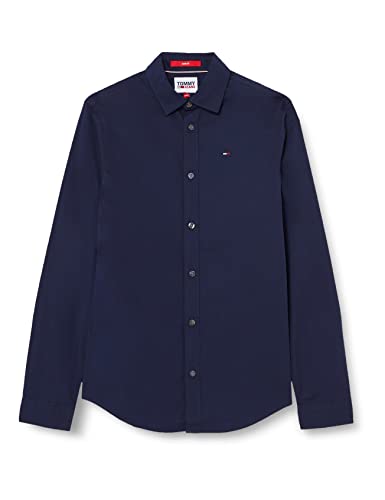 Tommy Hilfiger Koszule L/S/tkane topy czarny irys, Czarny irys, XXS