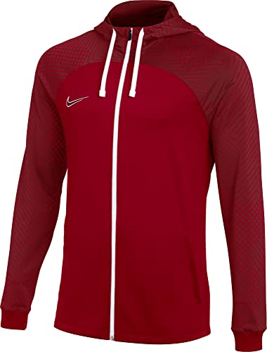 Nike Męska kurtka M Nk Df Strk Hd Trk Jkt K, University Red/Bright Crimson/White, DH8768-657, S