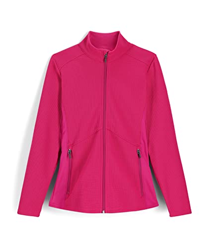 Spyder Damska kurtka Bandita Full Zip kurtka polarowa z zamkiem błyskawicznym na całej długości, orchidea, XS, Orchidee, XS