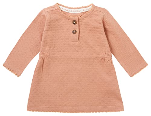 Noppies Baby Girls Dress Norlina Long Sleeve Sukienka do gry dla dzieci, Rose Dawn - N026, 74