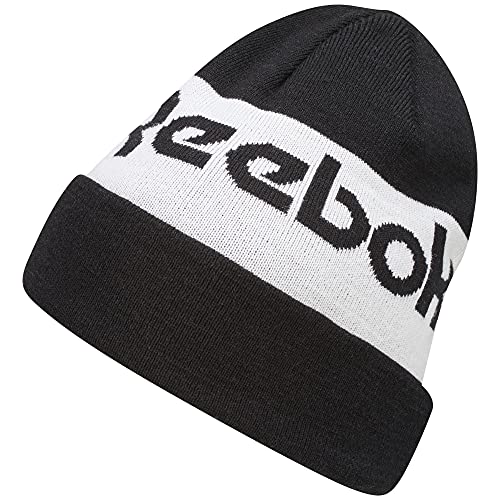 Reebok Męska czapka Ubf Athlete Graph Beanie, czarna, rozmiar standardowy