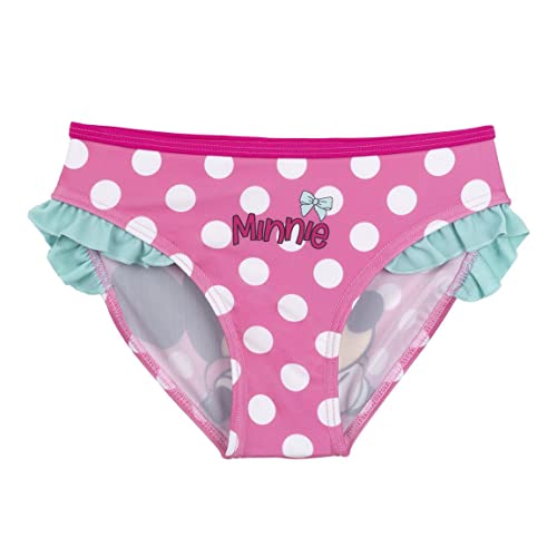 CERDÁ LIFE'S LITTLE MOMENTS CULETÍN BAÑO MINNIE Dziewczyna Dziewczyna Minnie Mouse kostium kąpielowy dla dziewczynek, Różowy, 4 lat