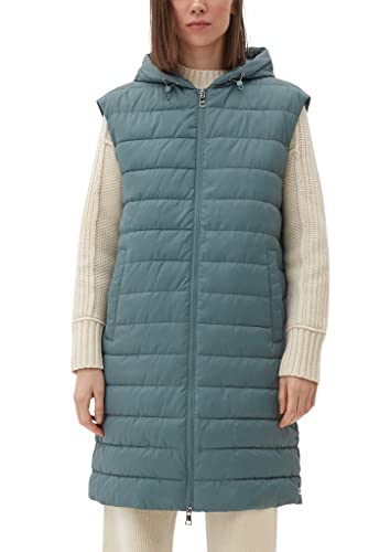 s.Oliver Damska kamizelka outdoorowa, Niebieski zielony, 48