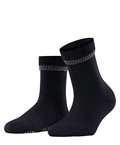FALKE Kobiety Kapcie Cuddle Pads W HP Bawełna, Wełna Merynosa z wypustkami na podeszwie 1 Para, Niebieski (Marine 6120), 35-38