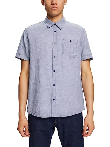 ESPRIT Męska koszula 033EE2F303, 430/niebieska, XS, 430/niebieski, XS