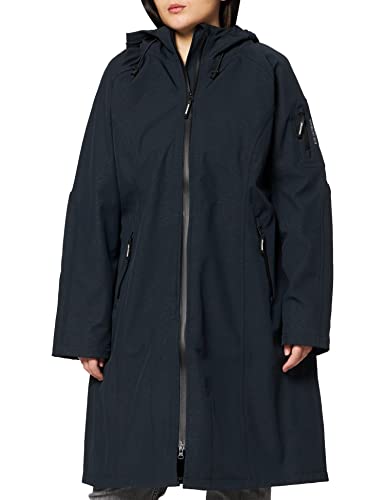 Ilse Jacobsen Damska kurtka przeciwdeszczowa, Dark Indigo, 44
