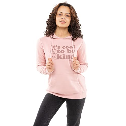 Disney Damska bluza z kapturem Mickey Kind, Róż zachodu słońca, 34