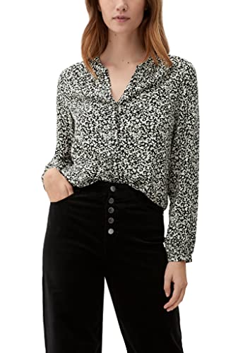 s.Oliver Women's 2120806 Bluzka damska, czarna, 32
