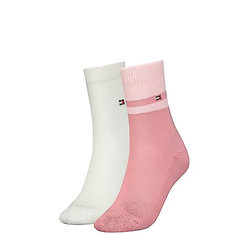 Tommy Hilfiger Skarpety damskie CLSSC (2 sztuki), Pink Combo., 39-42 EU