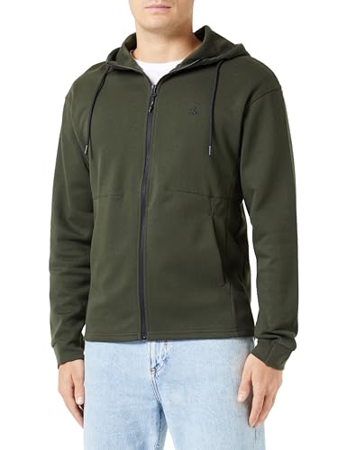 Bestseller A/S Męska kurtka JJEJAX Sweat Zip Hood NOOS z kapturem, Rosin, XXL, rodzynka, XXL