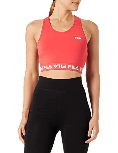FILA Damski top sportowy Savannah Taped Sport, Cayenne, XS, Cayenne, XS