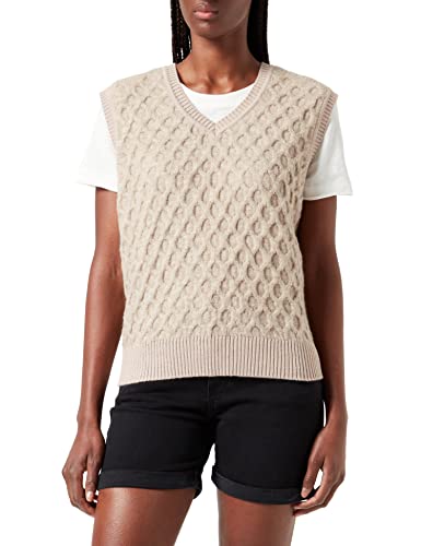 G-STAR RAW Knitted Spencer Cable Sweter Damski, Beżowy (Dk Brick D20611-c928-1214), M