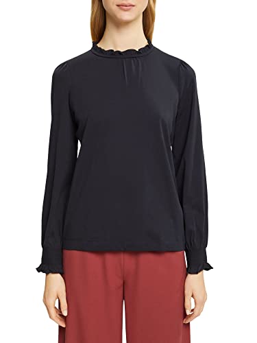 ESPRIT Collection Damska koszulka 102EO1K321, 001/BLACK, M