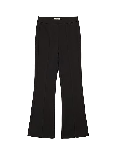 TOM TAILOR Dziewczęce legginsy z rozcięciem, 14482-Deep Black, 128 cm