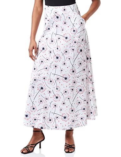 Spódnica damska Love Moschino Długa Skirt, mniszek lekarski f.bco, 42