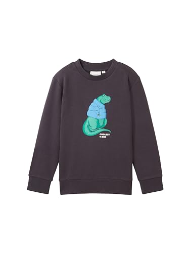 TOM TAILOR Bluza dziecięca dla chłopców, 29476 - Coal Grey, 104-110