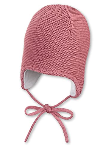Sterntaler Strickmütze mit Fleecefutter, czapka dziewczęca, róża, Różowy