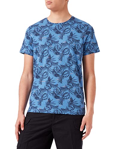 Blend Męski T-shirt, 183928 / Dutch Blau, XL