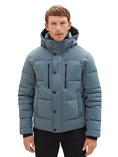 TOM TAILOR Kurtka męska, 32506 - Dusty Dark Teal, L