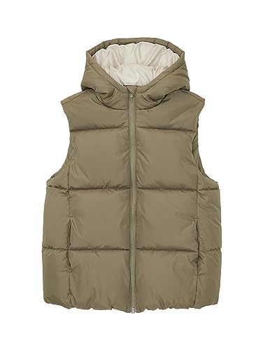 TOM TAILOR Chłopięca kamizelka z kapturem, 10415-dusty Olive Green, 140
