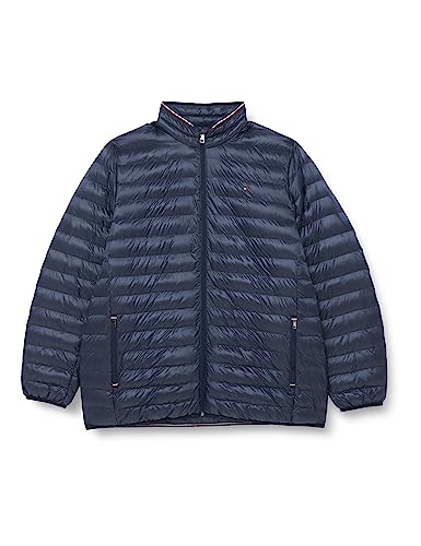 Tommy Hilfiger Męska kurtka BT-pakowalna z recyklingu - B Woven, Desert Sky, 5XL, Pustynne niebo