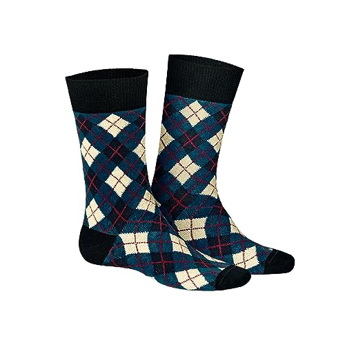 Hudson Męskie skarpety z dzianiny Level Fashion, morski, 39-42 EU