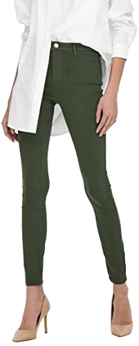 ONLY spodnie damskie skinny, liść winogrona, (XS) W / 32L