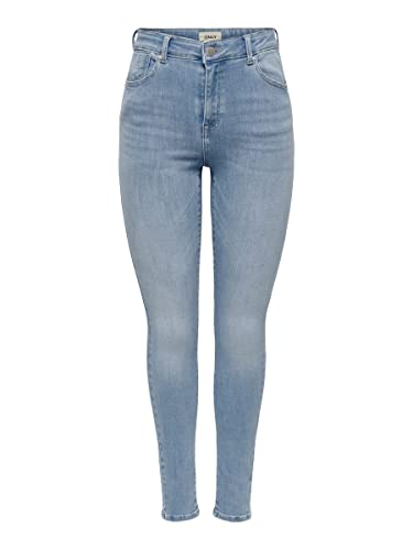 Bestseller A/S Damskie spodnie dżinsowe ONLPOWER MID Push UP SK DNM AZG944 NOOS, Special Bright Blue Denim, XXXLW / 30 l, Special Bright Blue Denim, 30-3XL-L