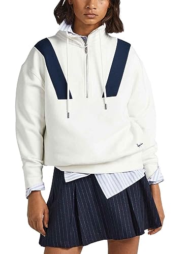 Pepe Jeans Sweter damski Celia, Biały (mysz), M