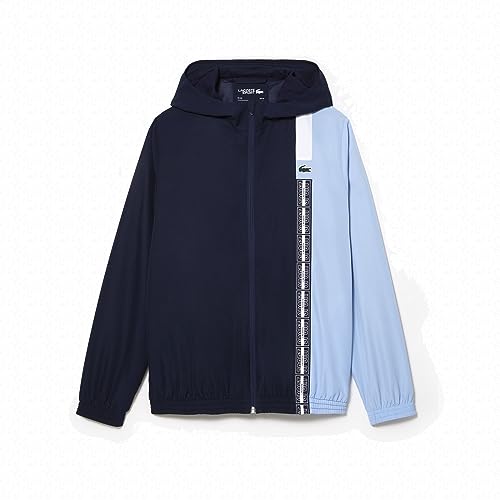 Lacoste Męska kurtka bez rękawów, Granatowy/panoramiczny niebieski, 50 Große Größen