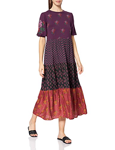 Desigual Damska sukienka Vest_Dover Casual, czerwony, XL