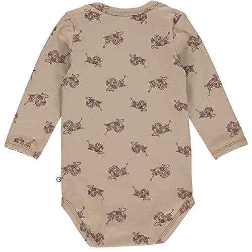 Müsli by Green Cotton Baby Boys Dachshund Body and Toddler Sleepers, Seed, 74