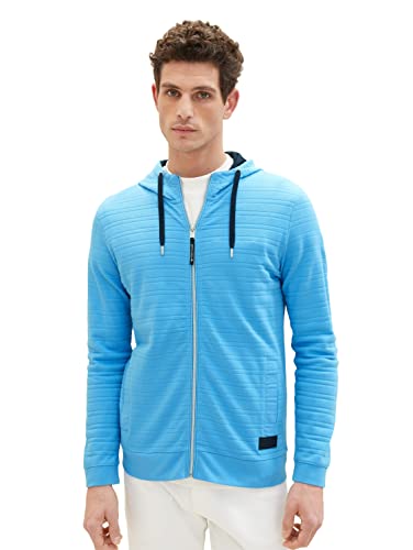 TOM TAILOR Męska koszulka z długim rękawem 1036358, 18395-Rainy Sky Blue, 3XL, 18395 – Rainy Sky Blue, 3XL