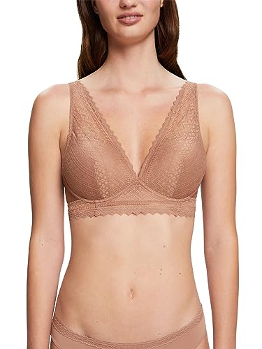 ESPRIT Damski biustonosz typu push-up z koronką RCS, beżowy (skin beige), 80C