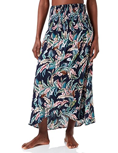 ESPRIT Sukienka bez ramiączek z LENZING™ ECOVERO™, grantowy, S