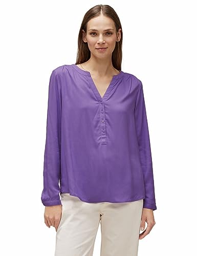 Street One Damska bluzka z wiskozy, Lupin Lilac, 42