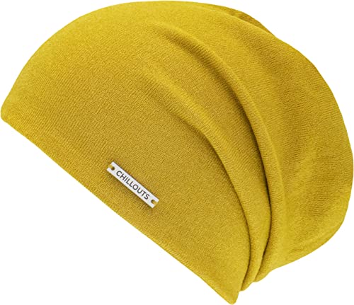 CHILLOUTS Damska czapka typu beanie, 62 Curry, jeden rozmiar