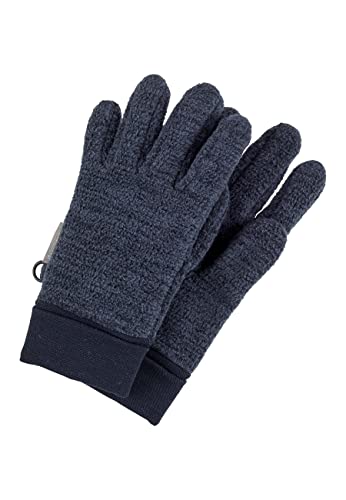 Sterntaler Unisex dziecięce rękawiczki z motywem melanżu, granatowe, 8