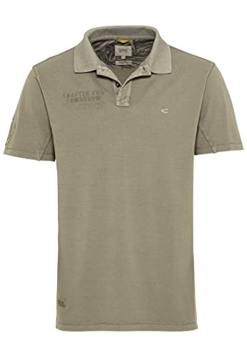 camel active Męski t-shirt 409960/1P28, khaki, XL, khaki, XL