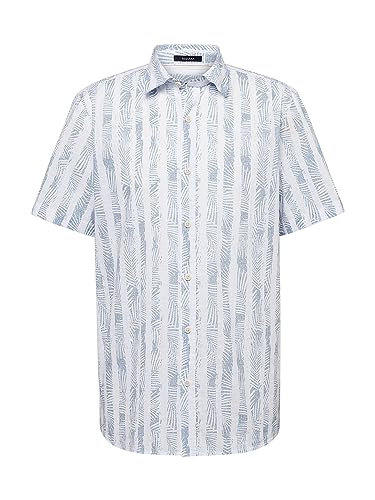 Mavi Męska koszula z nadrukiem, Airy Blue, S