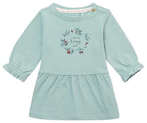 Noppies Baby Girls Dress Normandy Long Sleeve Chest Print Sukienka do gry Bimba, Niebieskie surfowanie - P425, 68